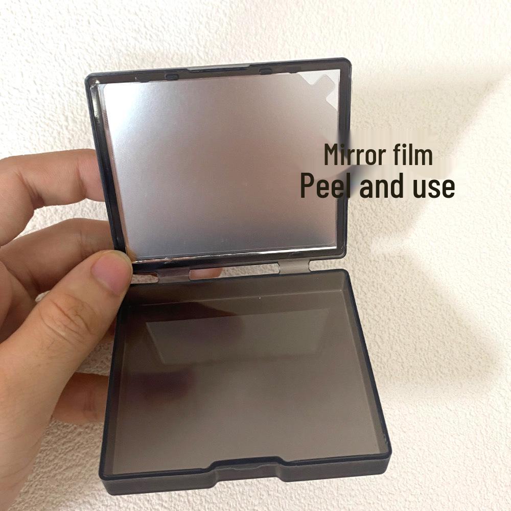Compact Makeup Powder Puff Storage: Round & Square Plastic Boxes