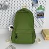 Light Backpack Korean Version Lazy Style Schoolbag Female Junior High School Students Casual Simple Large Capacity Travel Backpack