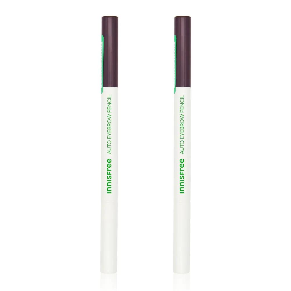 Innisfree Flat Eyebrow Pencil 0.3g No. 6 Before Dawn Urban Brown (2 pieces)