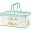 Skater Storage Foldable Toy Stackable Storage Basket with Sumikkogurashi Box, Box, Case, Handle, Collection, BWOT13-A