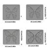 Reusable Flexible Silicone Butterfly Mold Detailed Silicone Texture Design for Resin Art Projects and Handmade Gifts