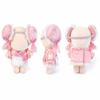 Plush Toy Clothes Chinese Style Bun Hairstyle Frill Dress Set for 10cm Plush Toys Pink Perfect for Fan Activities G.triger - & - - - TGMC-1321 [Item]