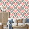 Geometric retro pattern wallpaper for living room and bedroom 50x1000