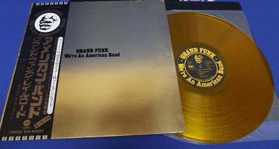 LP-Platte GRAND FUNK  Were An American Band ECP80857 CAPITOL 1973 Japan Obi Rock Gebraucht