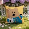 Anime Q-Quokka Kussenhoes Huis & Auto Dubbel Gebruik Kussensloop: Omkeerbaar voor optimaal comfort.