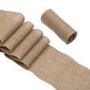 Handmade Burlap Chair Bow 15cm Lace Cotton Chair Backrest Lace Seat Back Strap  Party Supplies