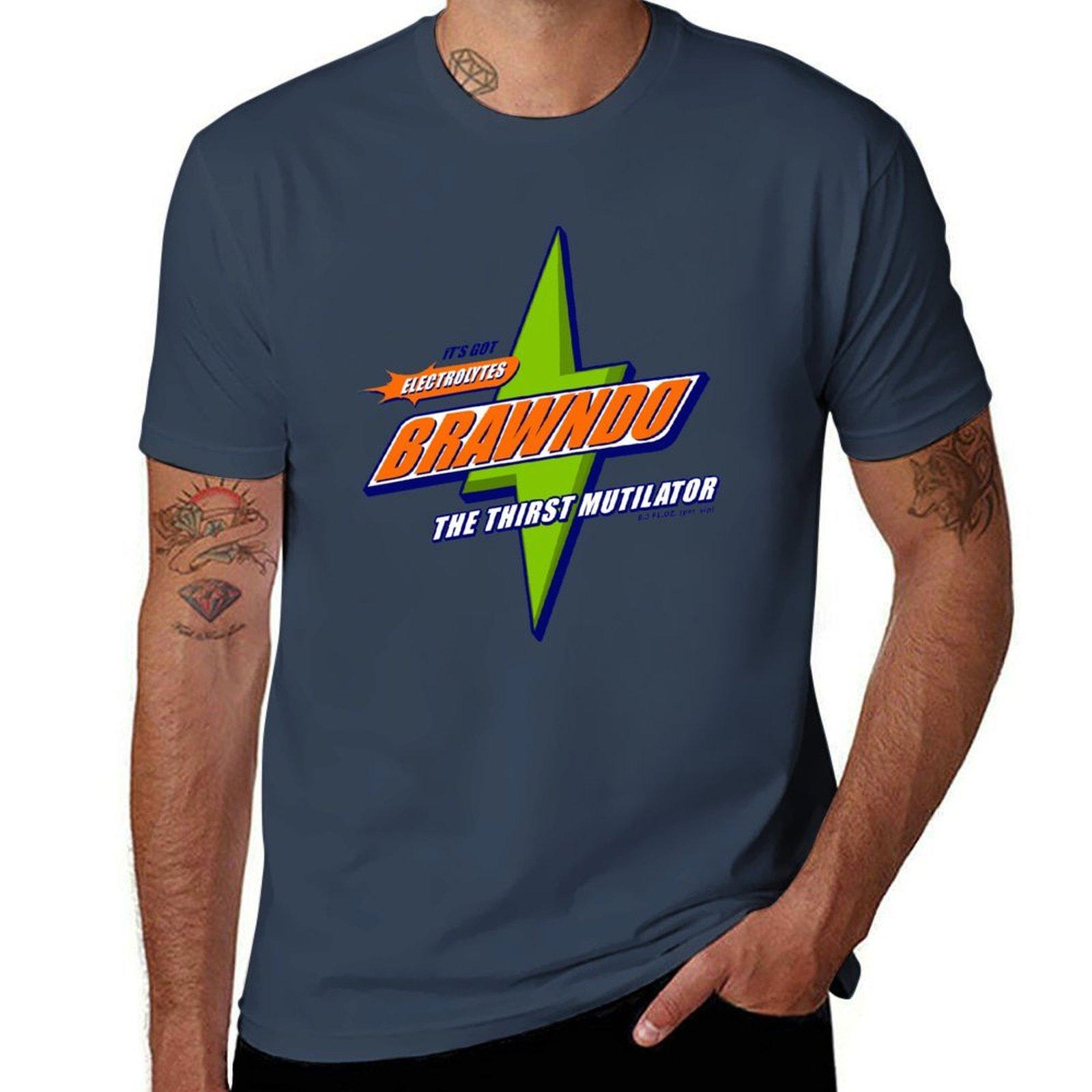 BRAWNDO TShirt Classic Graphic Short Sleeve Top S