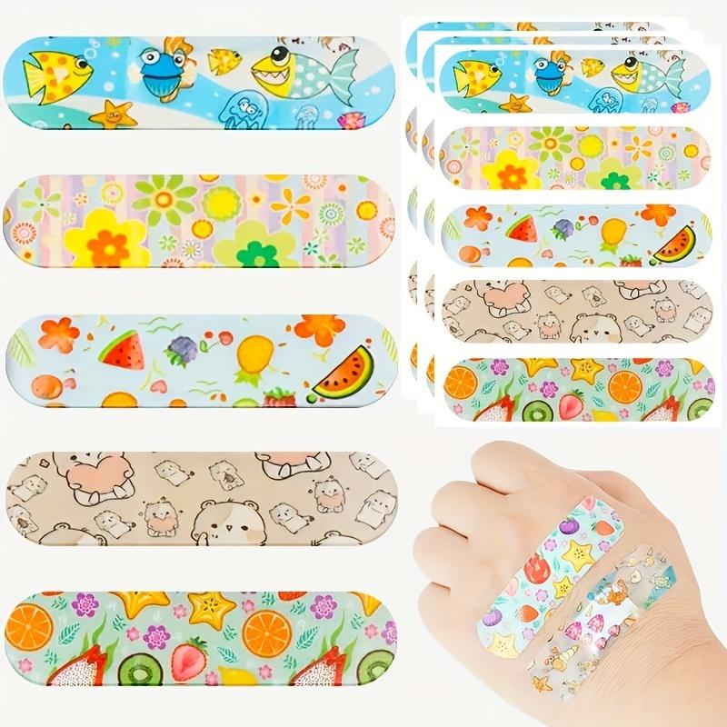 100Pcs Girl Cute Children Mini Breathable Waterproof Hemostatic Band-aid Medical Ok Stretch