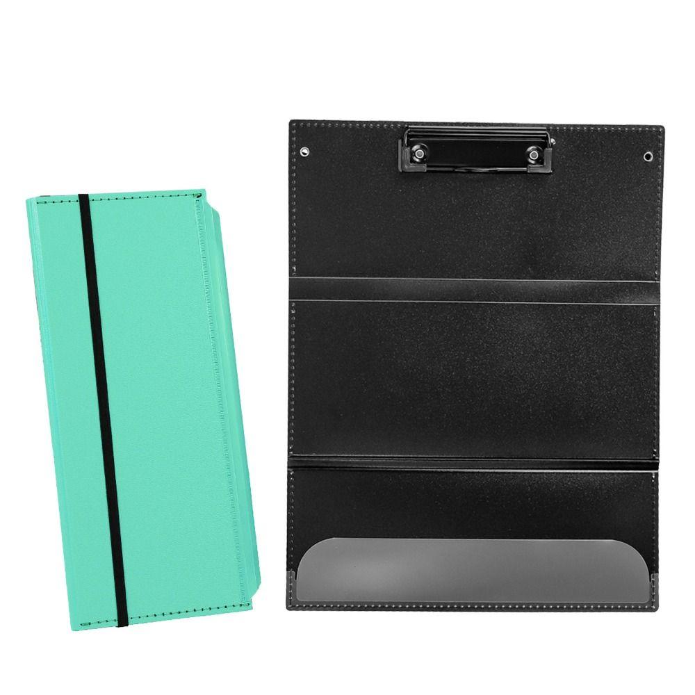 Easy To Use Foldable Nursing Clipboard 2/3 Layers Colorful Edition Cheat Sheets with Clip Portable A4 File Board Clip Work