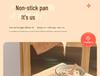 Premium Non-Stick Smokeless Cooking Pan Set: Frying, Soup, Milk Pots - Universal Stove Compatibility