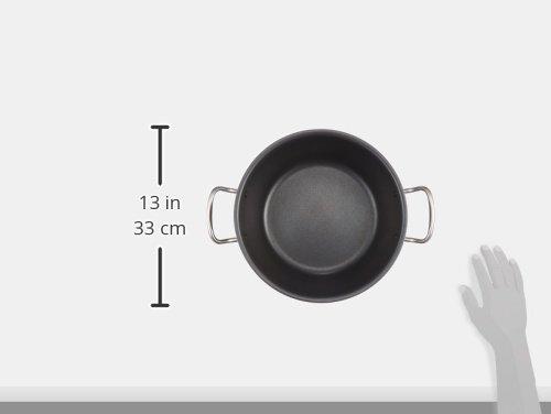 Endo Shoji Commercial TKG IH Select 30cm Double-Handled Pot, IH Compatible, Double-Layered Clad Aluminum Alloy and Stainless Steel Body, ALY7802