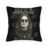 Ozzy Osbourne Pillowcases Merch Soft Cushion Cover  Throw Pillow Cover Bed Decorations Zipper Multiple Sizes