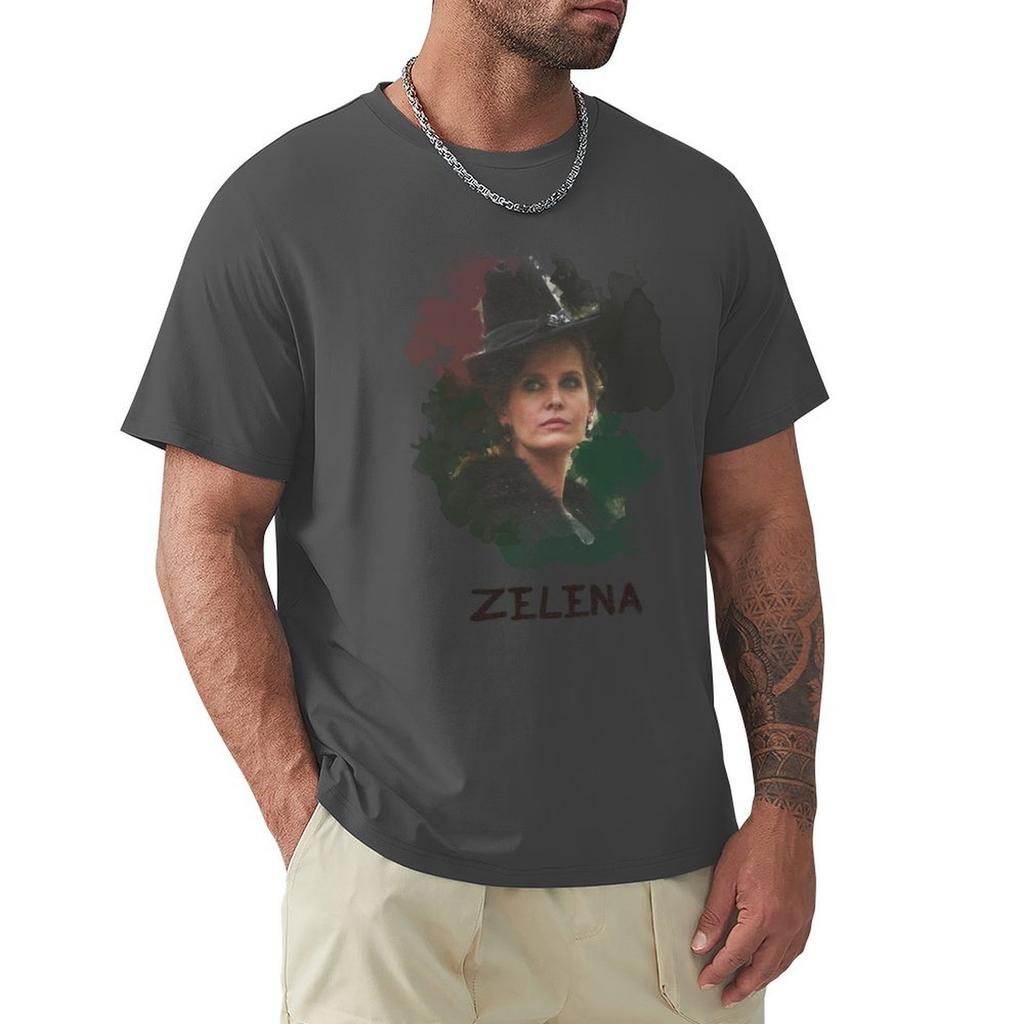 Zelena - Wicked Witch - Ouat T-Shirt Graphic T Shirts Anime T Shirts Graphic Tshirt Men