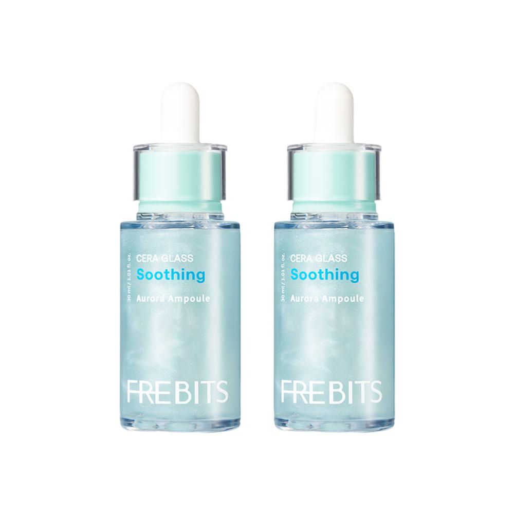 FREBITS Cera Glass Soothing Aurora Ampoule 30ml 2-Piece Set