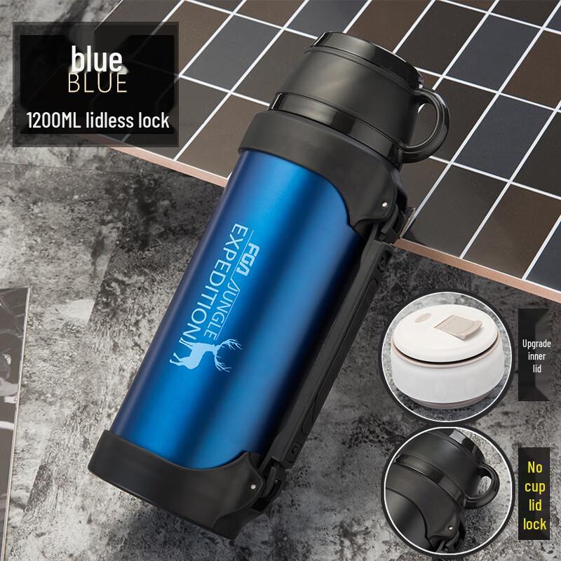 FUGUANG 1200ml Portable Insulated Stainless Steel Water Bottle