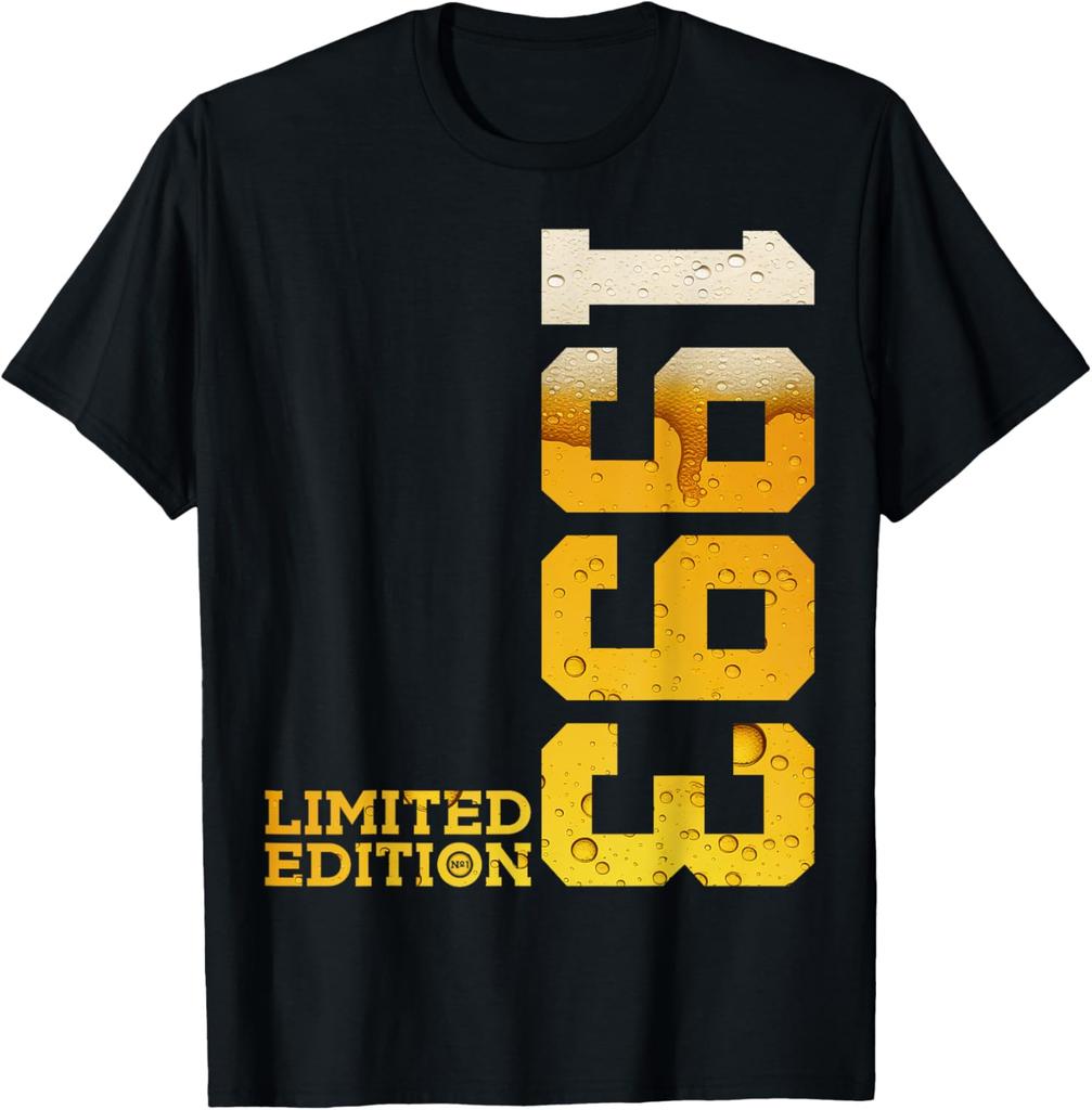 32 YEARS 32ND BIRTHDAY LIMITED EDITION 1993 TShirt Print Original Design Gifts T Shirts Unisexs Clothing Funny Shirt Camisas