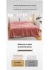Velvet Jacquard Butterfly Flower Multifunctional Wool & Coral Nap Blanket