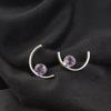 Iolite Gemstone 925 Silver Engagement Butterfly Stud Daughter Gift Boho Earrings EE-145-5