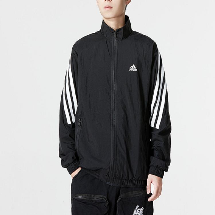 New Adidas Jackets Men Black HJ9944