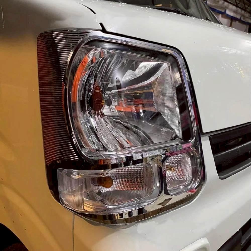 Suzuki Every Lysdeksler for Halogen Krom Tilpasset Sett med Venstre og Høyre Blinklys og Frontlys DA17V/DA17W Varebil/Stasjonsvogn Kjøretøyer,
