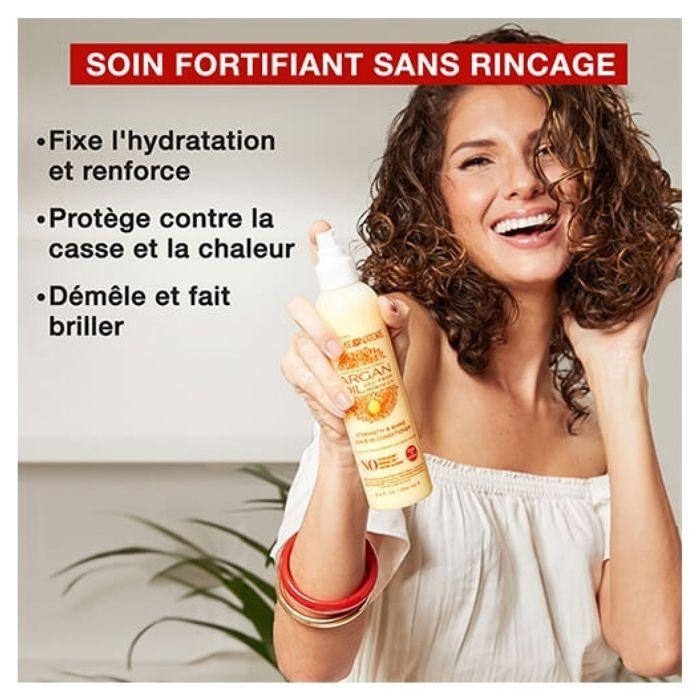 Creme Of Nature Argan Soin Fortifiant Capillaire Sans Rinçage 250ml