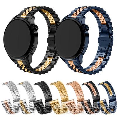 20/22mm Five-Bead Watch Band for Huawei GT2/3, Xiaomi Color, Samsung Watch4, Huami, Niu Ring