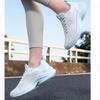 Xtep Sport Versatile Shock Absorbing Non-Slip Low-Top Casual Running Shoes Women Sneakers White Blue 875218110036-1