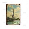 Metal Sign London Retro Wall Decor 20x30 cm