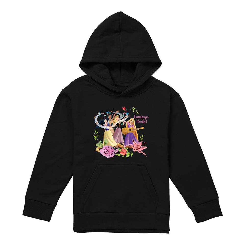 Disney Princess Childrens/Kids Snow White Pocahontas Sleeping Beauty Heather Hoodie