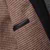 Classic 1930s Style Natural Goatskin Men's Leather Jacket Soft Slim Fit Real Skin Bomber Coat Men Clothes Spring