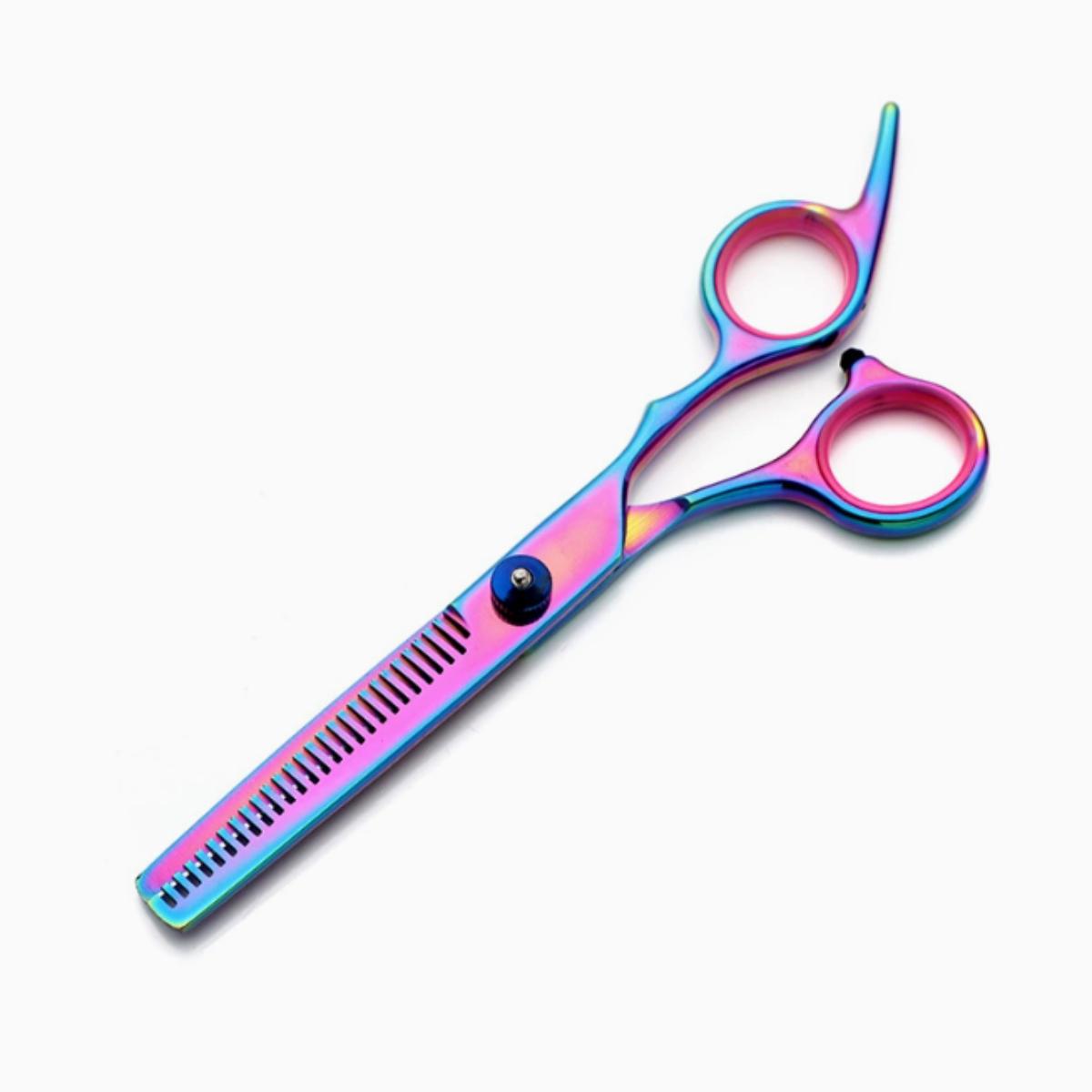 

Pet Grooming Scissors Curved Thinning Shear Dog Hair Chunker and Thinning Scissor Black Stainless Steel Pet Shear