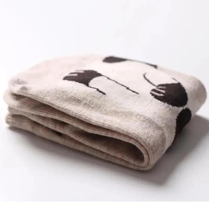 5/10 Pairs/Set Women's Cartoon Cute Cat Ankle Socks Breathable Perfect for Everyday Fashion