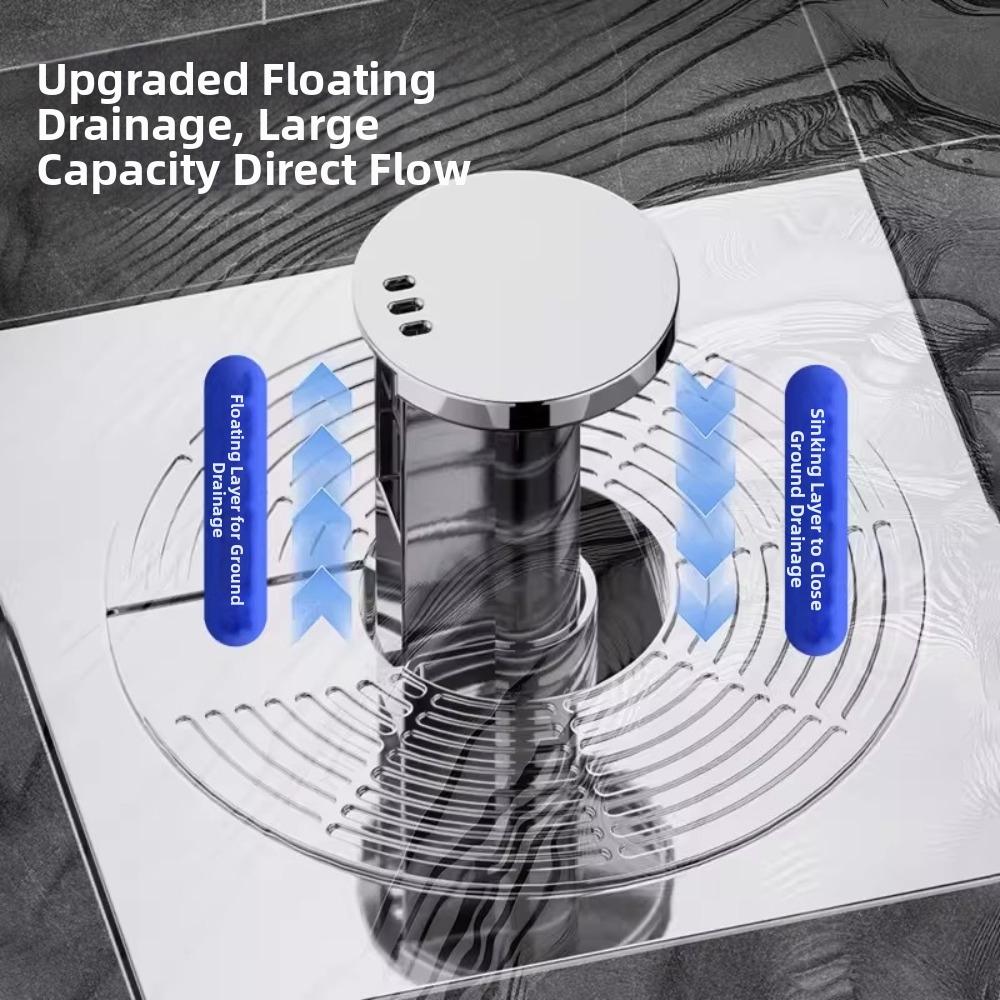Universal Floor Drain Core Self-draining Hair Removal Filter for Household Bathroom