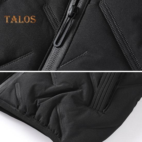 Gilet da uomo con collo alto, senza maniche, chiusura lampo, gilet invernale con tasche, tinta unita, imbottitura spessa, cappotto in cotone