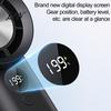 USB Rechargeable Fan Handheld Mini Fan, Portable Cooling with Charging, Quiet Brushless Motor Powerful Airflow for Desk, Outdoor & On-the-Go Use