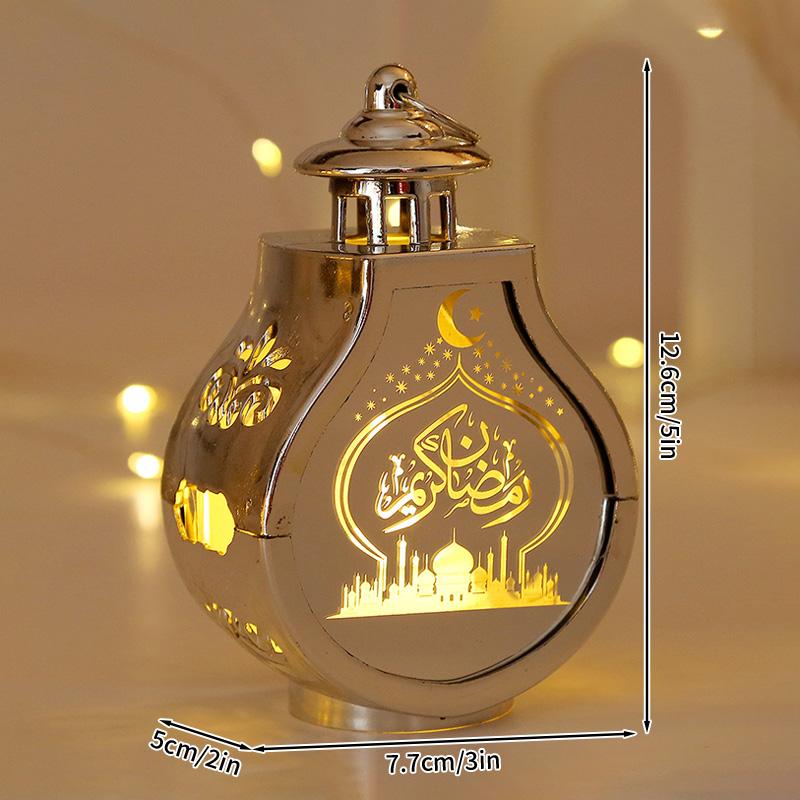 Ramadan Decoration Night Light Eid Muslim Night Lamp Home Decor Ramadan Karim Lantern Party Supplies Guest Gifts