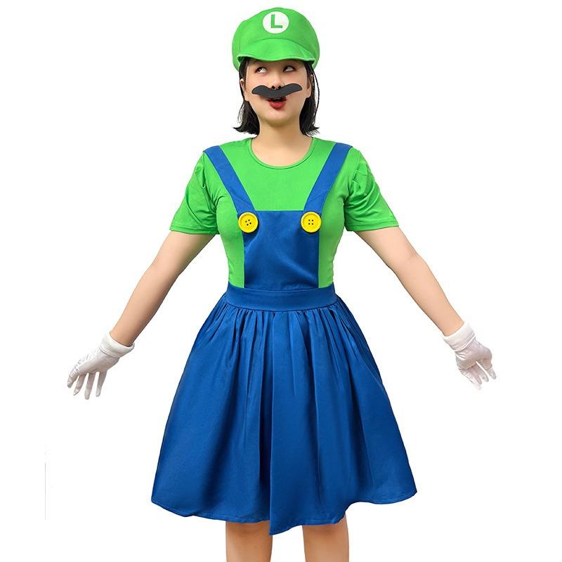Halloween Kostüm Super Marie Opeki Prinzessinnenkleid Cosplay Spiel Uniform Partner Outfit