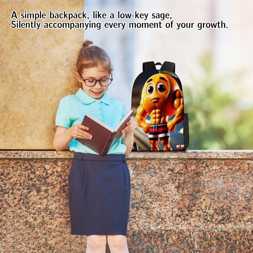 Student Backpack 3D Digital Printing Backpack