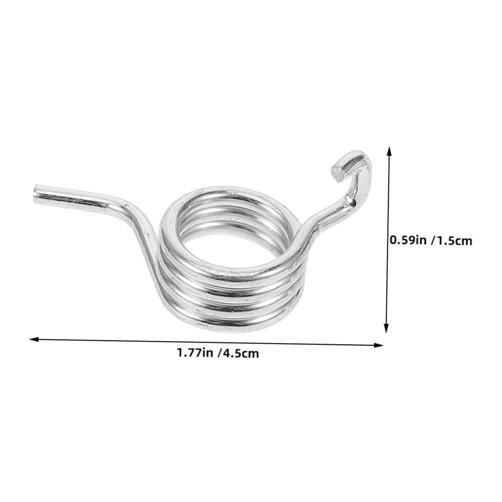 UKCOCO 4pcs Pedal Screw Pin Motorcycle Spring Motorcycle Rear Foot Peg Motorcycle Spring Pedal