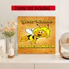 Biene Maja Customize Your Name Diamond Painting Round Diamond Diy Frameless Holiday Artwork Suitable For Home Office Wall Decoration