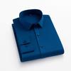 Men's Stretchy No-Iron Business Long-Sleeve Shirt