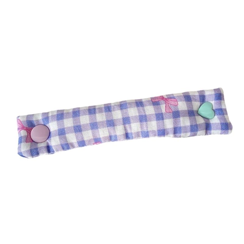 

Multipurpose Cloth Charging Cord Holder Decorative Earphone/Data Cable Management Tool Travel Friendly Wire Strap