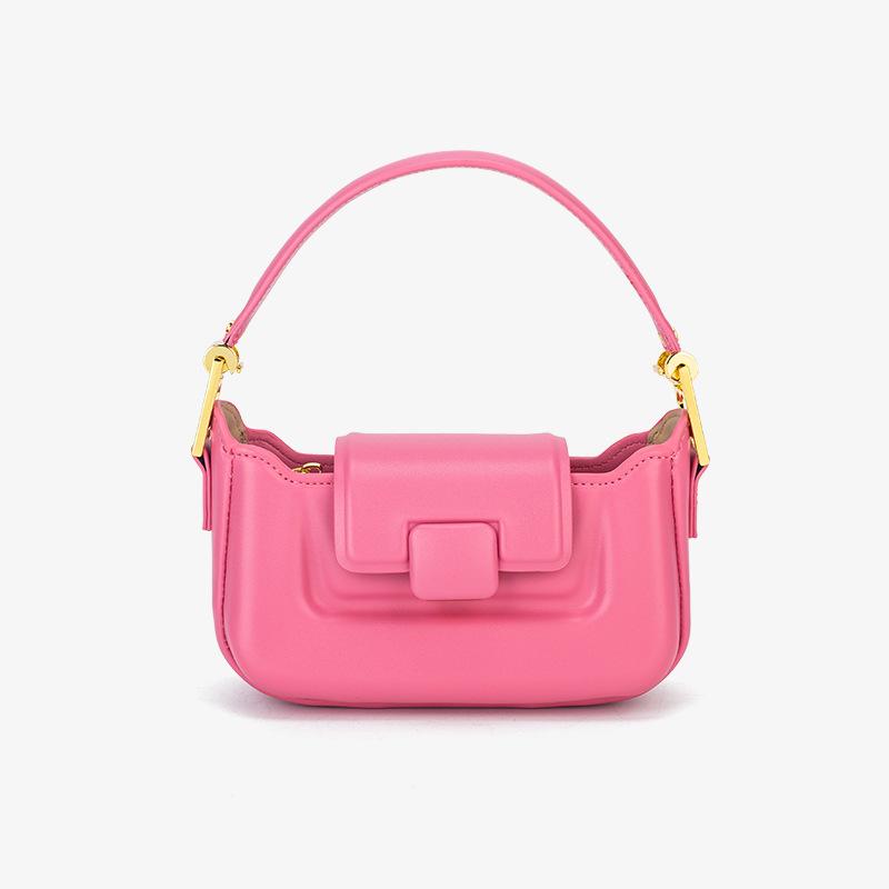 French Stick Armpit Small Square Bag, Women's New Style Bag, Spring Style, Women's Versatile and Stylish Single Shoulder Crossbody Bag, Niche Bag