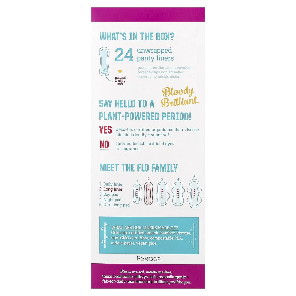 Long Liner, Unopened, Lightweight, 24 Pack