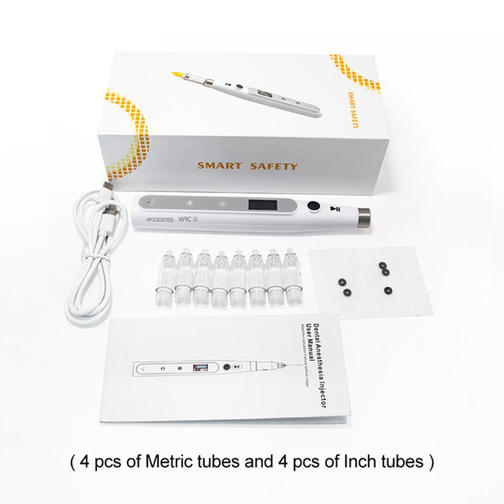 

Niceden Portable LCD Display Dental Electric Painless Anesthesia Injector Pen Digital Anesthesia Syringe with Music A set