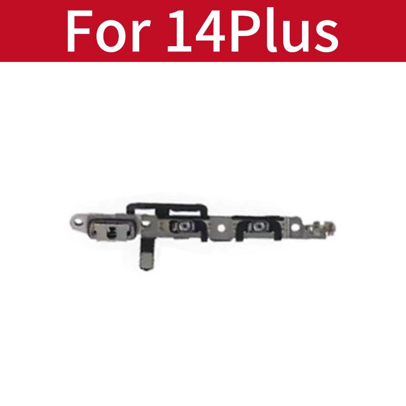 Key Volume Control Button Flex Cable For iPhone 6 6s X XS 11 14 15 Plus Pro MAX Volume Control Mute Buttons Phone Repair Parts