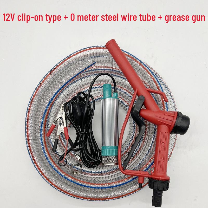 Mini Bomba de Agua Sumergible Autocebante para el Hogar y Cortador para Taladro