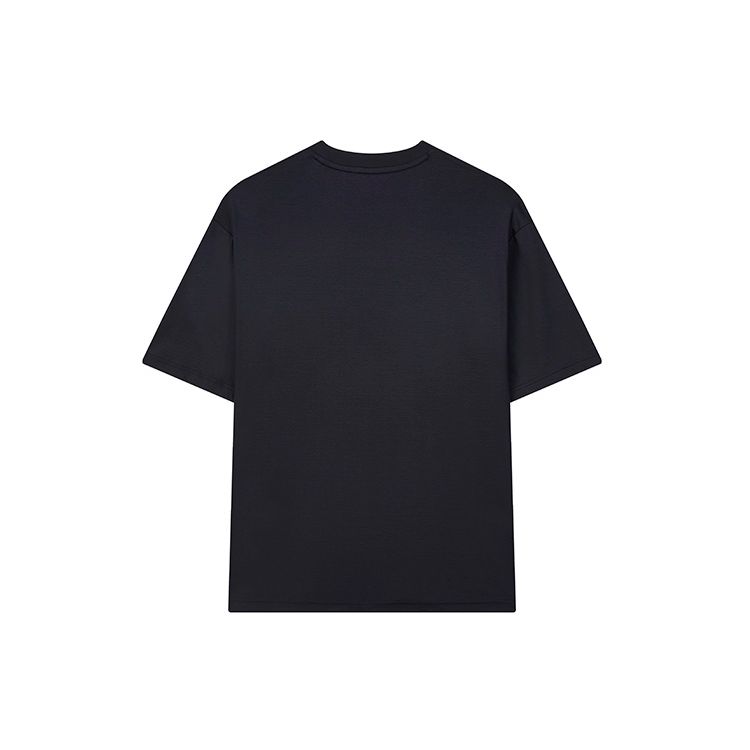 FILA Casual Breathable Sport Color Block Round Neck T-Shirt Men Tops Legendary-Blue F11M138101F-NV