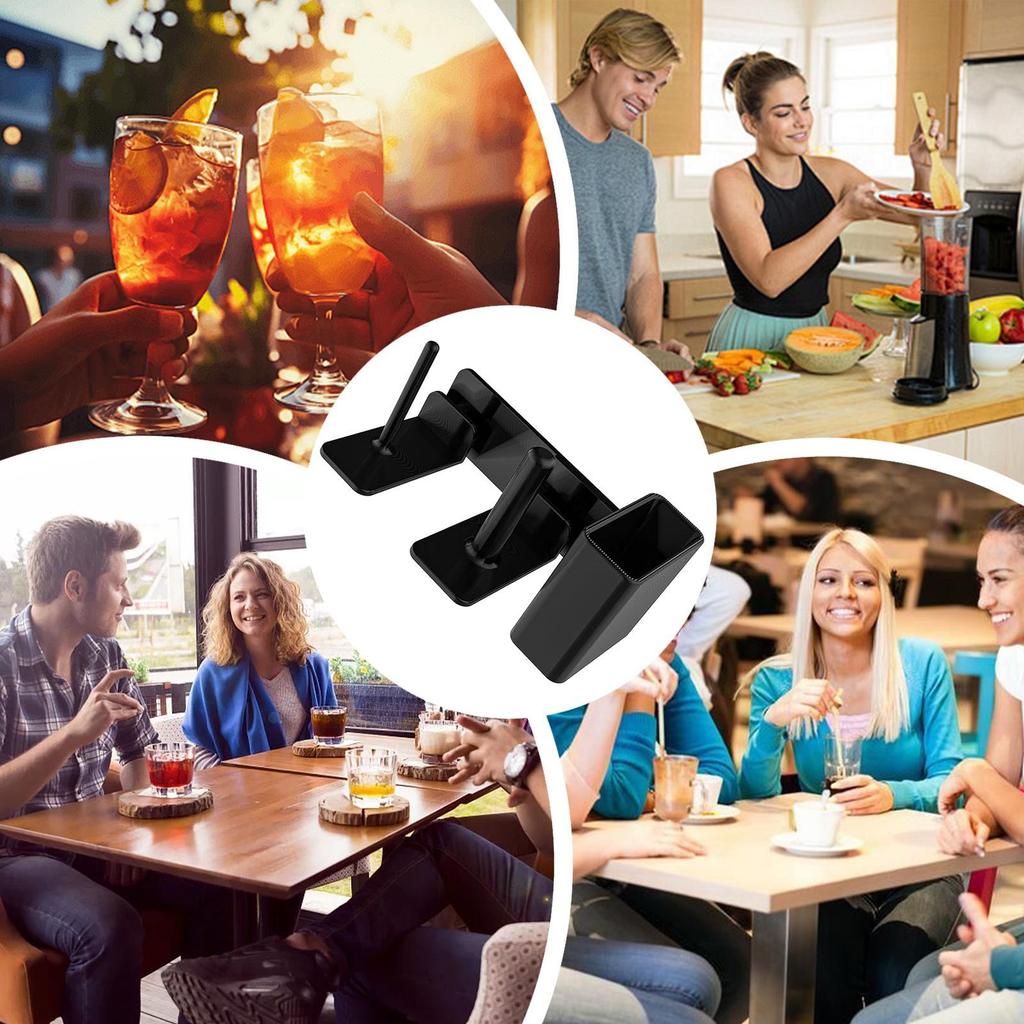 Cup Holder Lid Dispenser Cup Lid Dispenser Straw Organizer Counter Drinks Machine Accessories for Home Buffet Bridal Shower