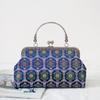 Short Style Handbag Material Kit - Handmade, Multiple Styles, Square Clasp Bag, Includes 20 Needles